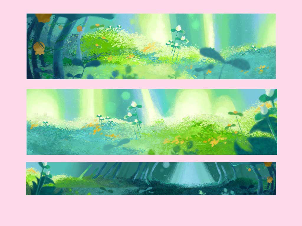 Colorful Trolls Background