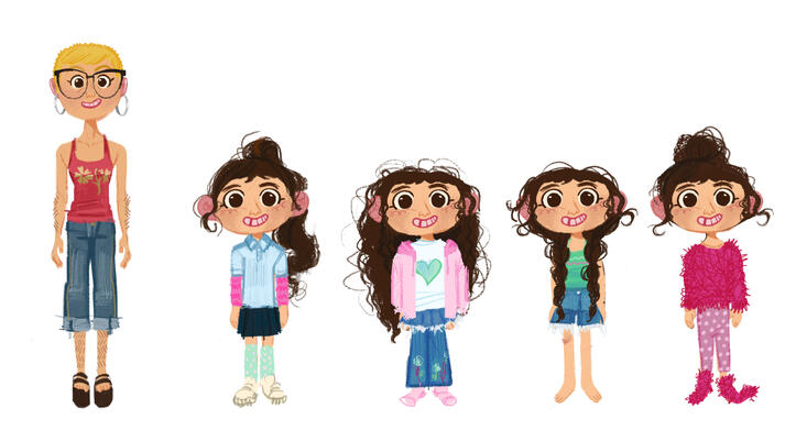 Character Sheet Children Book