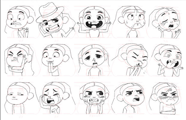 Expression Sheet 1