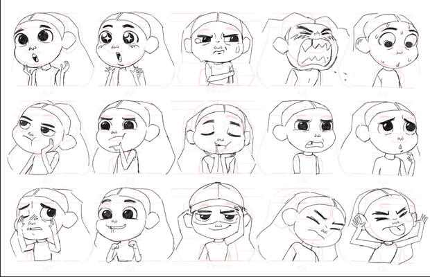 Expression Sheet 3