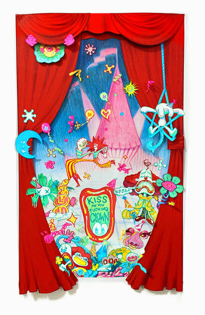 Color Pencil, POSCA Makers, Colored Paper